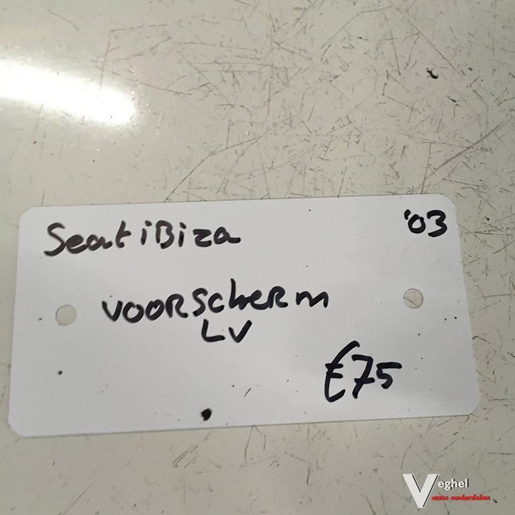 Seat Ibiza 2003 Voorscherm Links, Auto-onderdelen, Ophalen, Gebruikt, -, -
