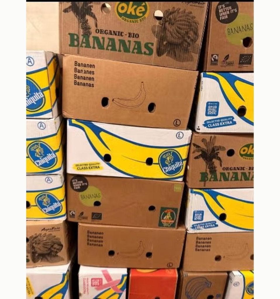 Caisses carton, ( piece pour 1 euro , annonce pour me voisin, Enlèvement, 1 euro