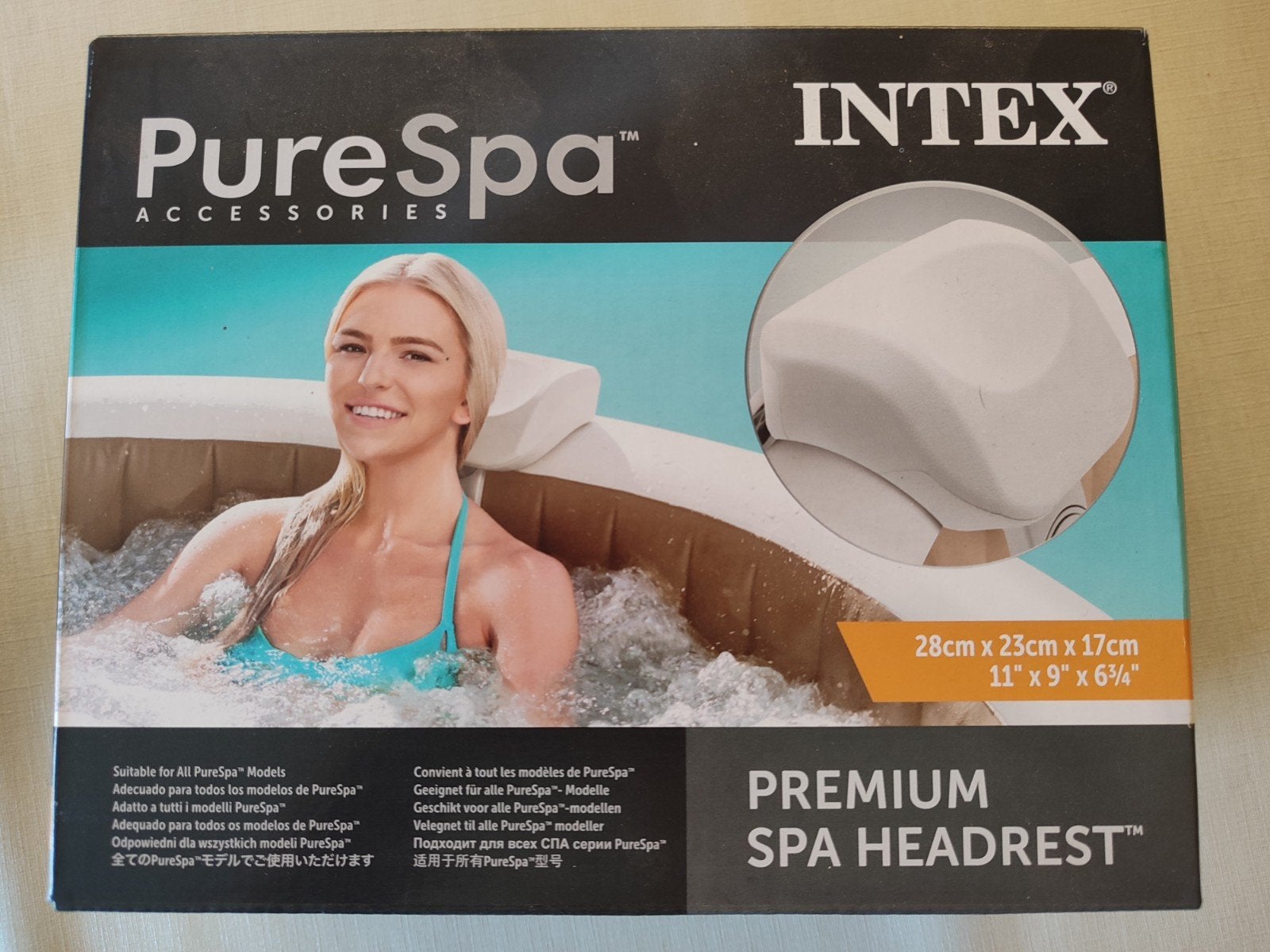 2 Spa hoofdsteunen Intex Premium en 1 Spa seat Intex, Jardin & Terrasse, Bains à remous et Spas, Enlèvement