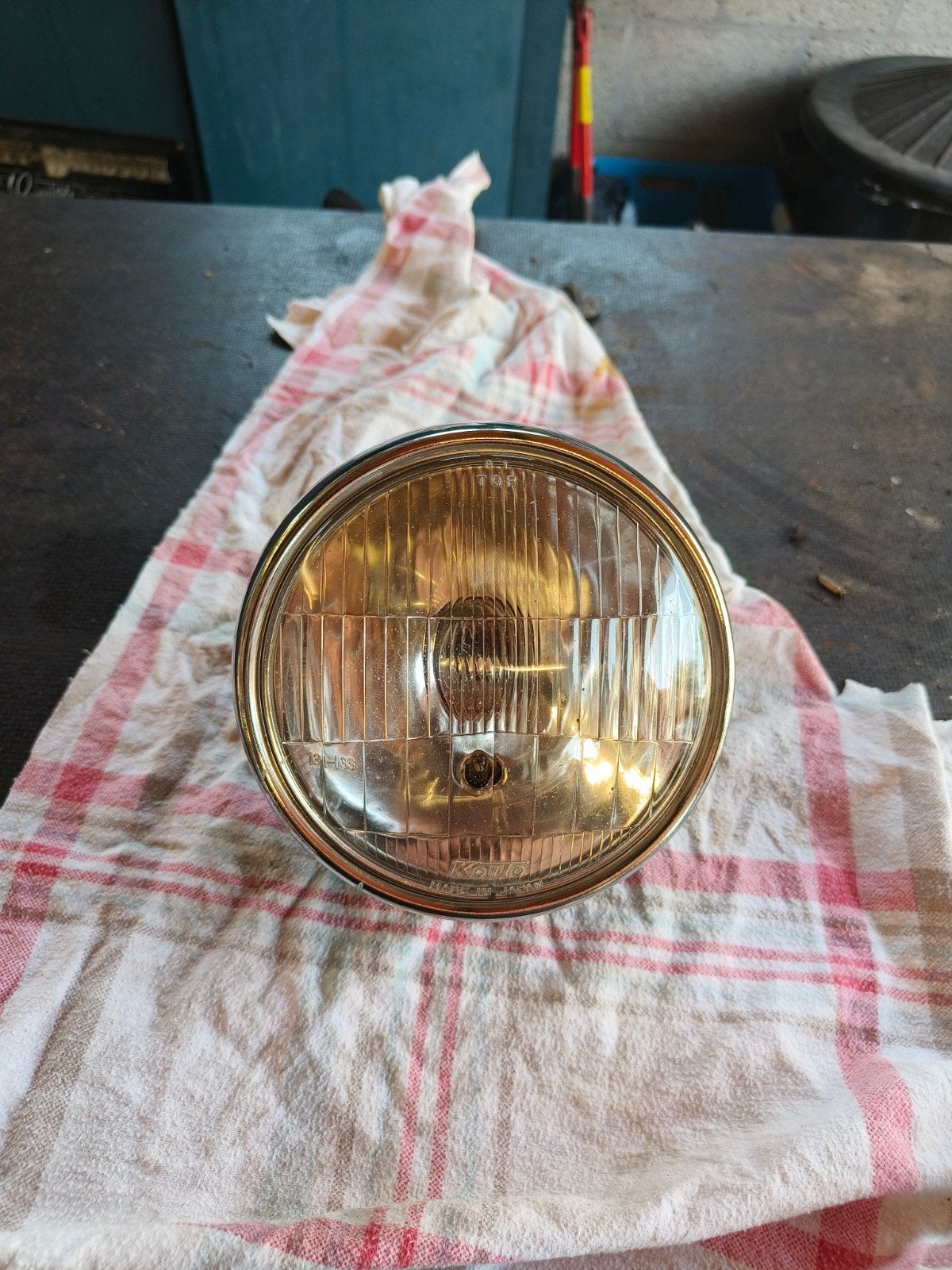 Suzuki AC/RV koplamp, Fietsen en Brommers, Ophalen, Koplamp