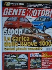 Gente Motori 08/04 Hyundai Coupé/Porsche/Dacia/BMW 120d, Envoi, Utilisé, Général