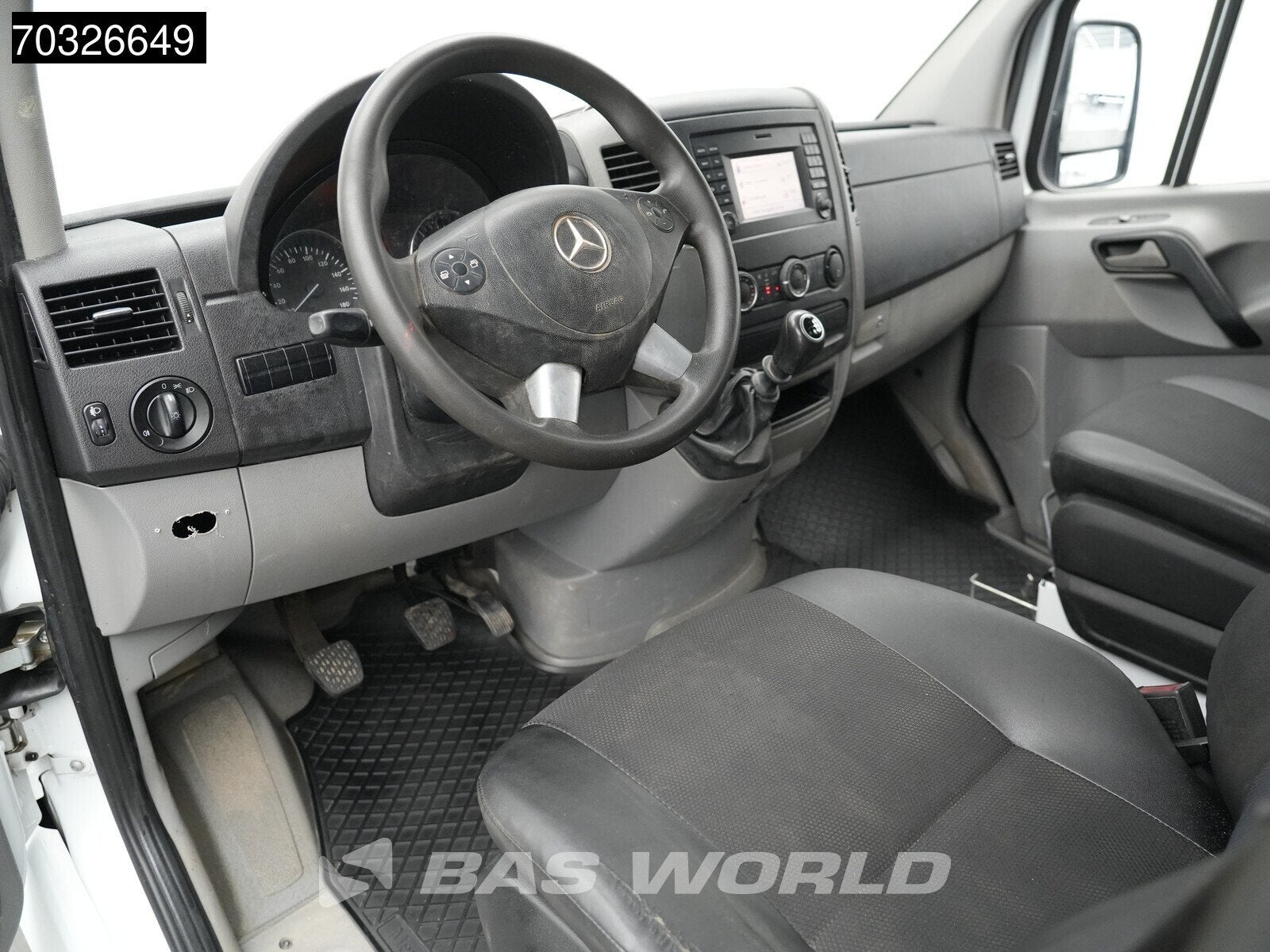 Mercedes Sprinter 314 CDI Dubbel Cabine Open Laadbak 3,5t Tr, Auto's, Stof, Gebruikt, Euro 6, 4 cilinders