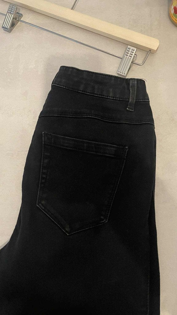 ZWARTE JEANS ONLY M, Kleding | Dames, Spijkerbroeken en Jeans, Only, Ophalen of Verzenden, Zo goed als nieuw, Zwart