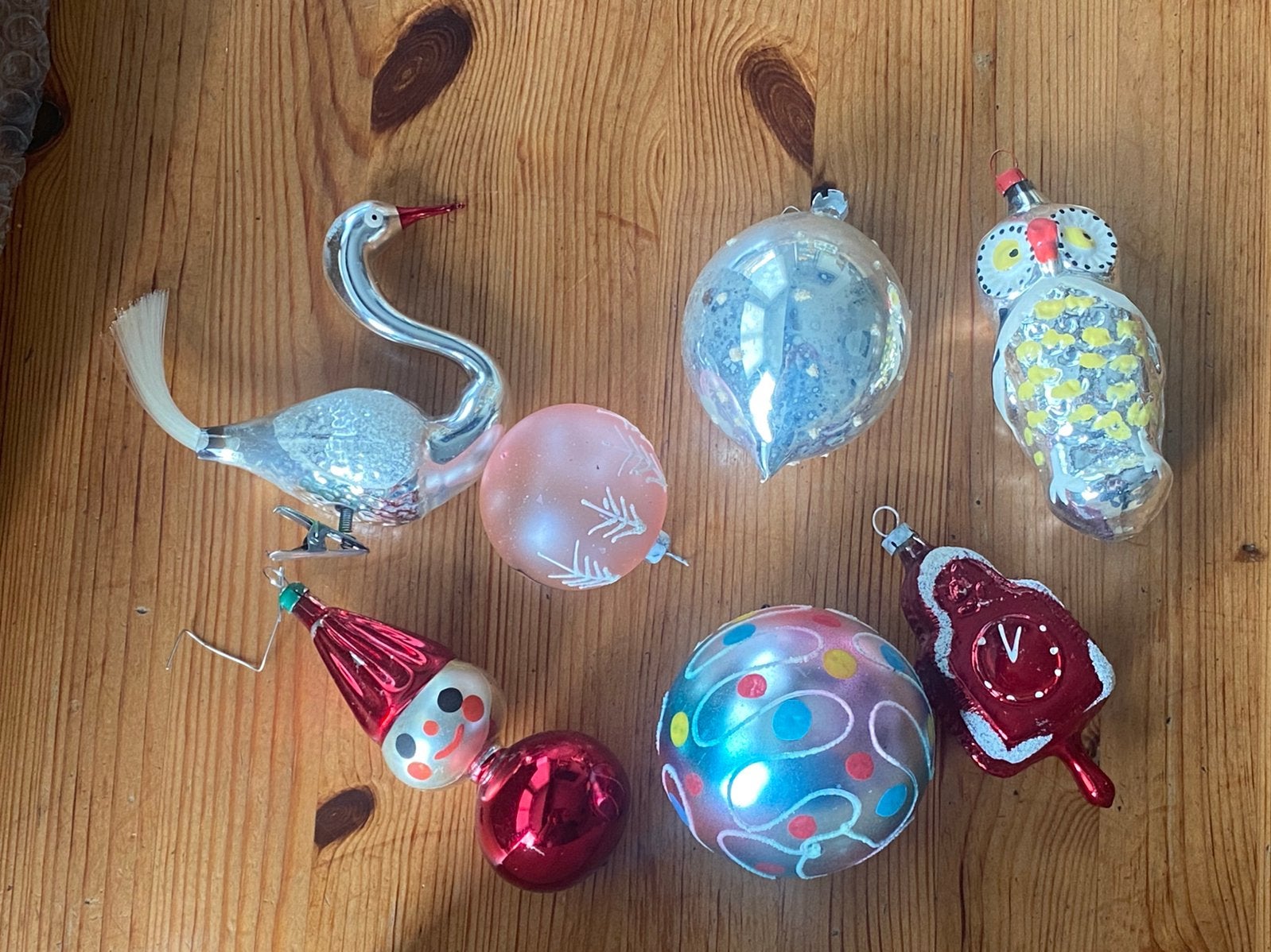 Vintage kerstballen, Diversen, Ophalen of Verzenden, Zo goed als nieuw