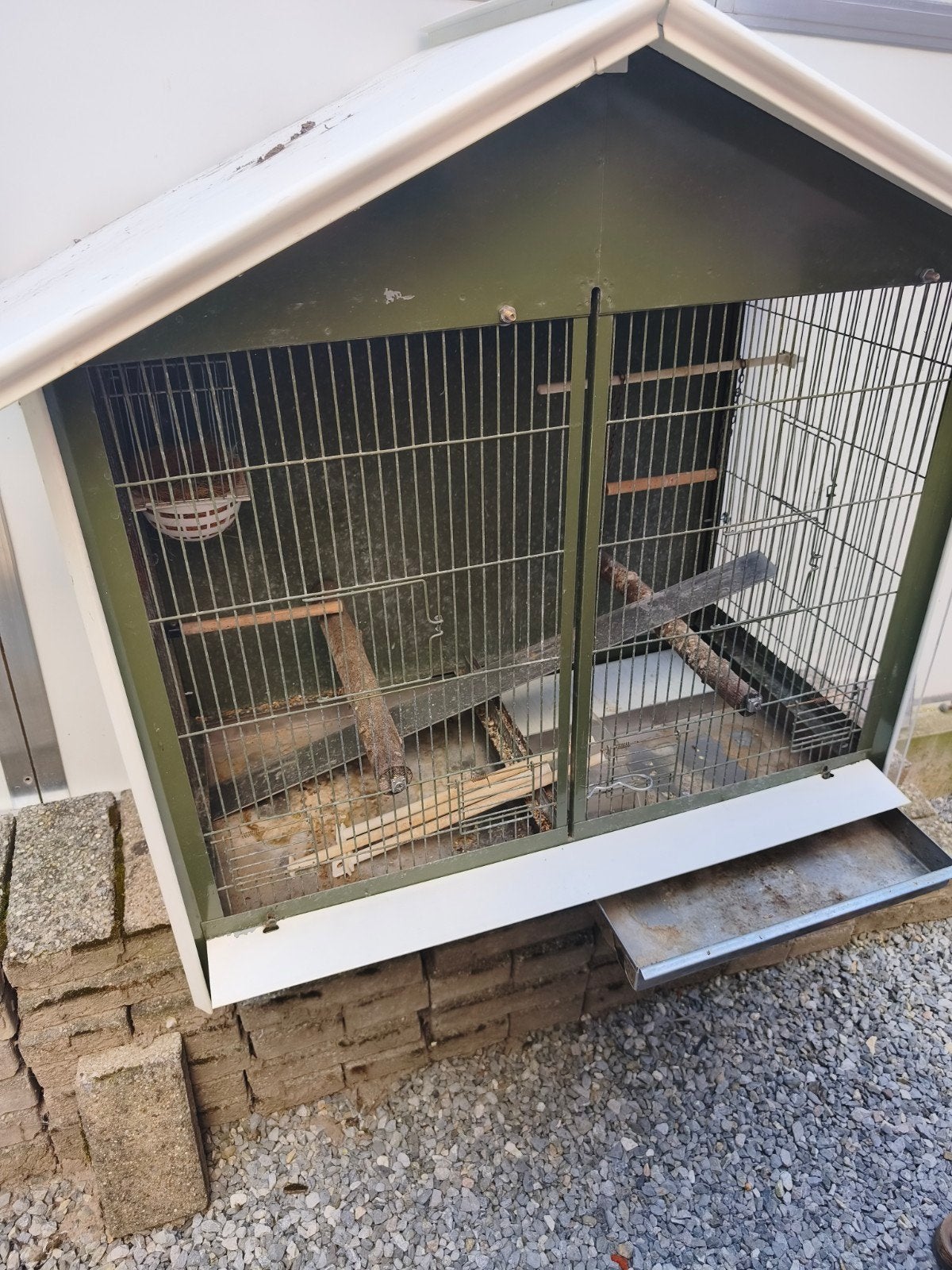 vogelkooi voor buiten., Dieren en Toebehoren, Ophalen, Vogelkooi