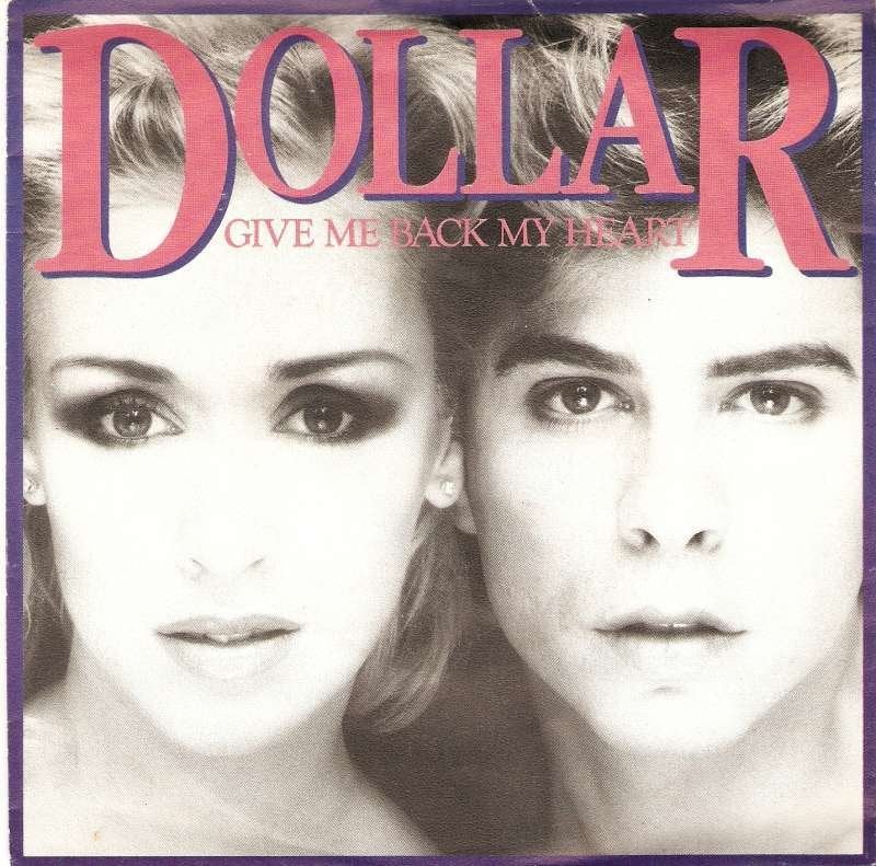 Single Dollar - Give me back my heart, CD & DVD, Vinyles Singles, Enlèvement ou Envoi, 7 inch, Comme neuf, Pop
