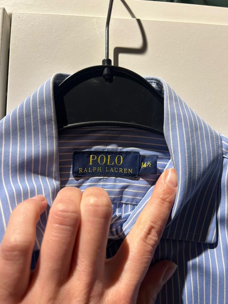 Ralph Lauren Hemd, Kinderen en Baby's, Kinderkleding | Maat 164, Zo goed als nieuw, Jongen, Overhemd of Blouse, Ophalen of Verzenden