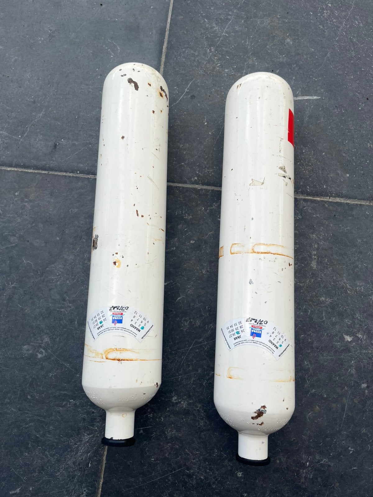 Duik/rebreather flessen 3liter, Ophalen