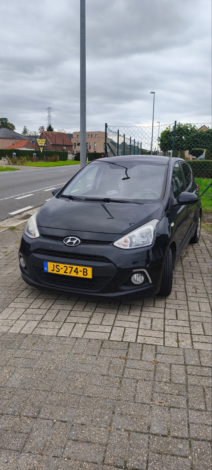 Hyundai i10 1.0i 66pk 2016 noir | EXPORT | trader, Achat, Euro 6, Boîte manuelle, Noir