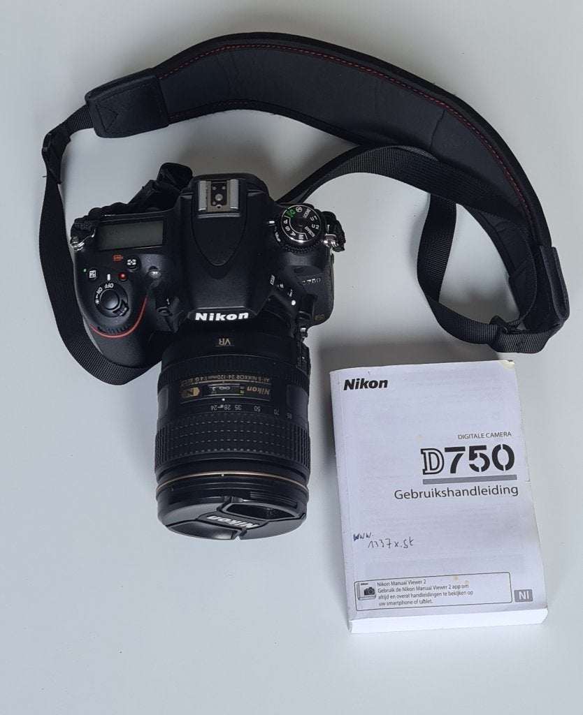 Appareil photo reflex Full Frame Nikon D750 avec accessoires, TV, Hi-fi & Vidéo, Appareils photo numériques, Sans zoom optique