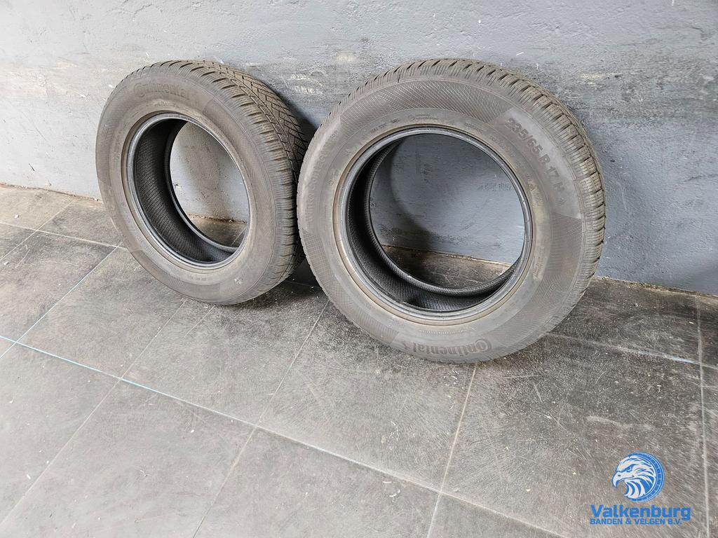 6mm! Winterbanden 235/65R17 Continental WinterContact TS850P, Auto-onderdelen, Banden en Velgen, Gebruikt, -, -, 17 inch