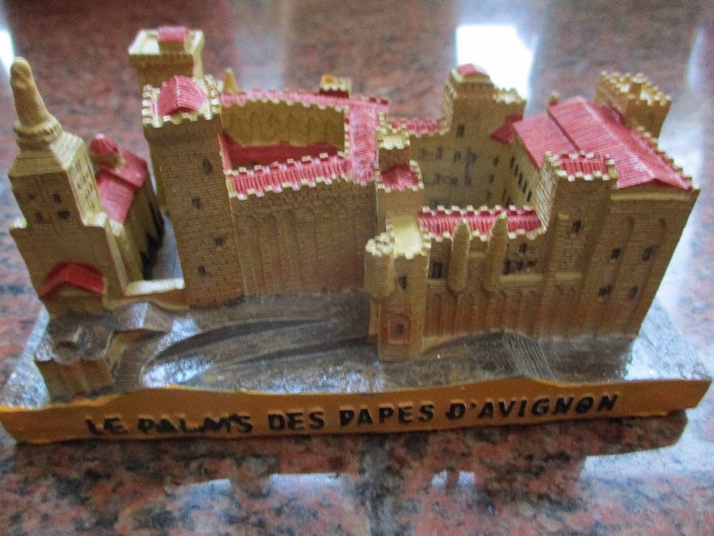 Miniatuur Le Paleis des Papes d'Avignon, Enlèvement ou Envoi, Neuf, Autres types