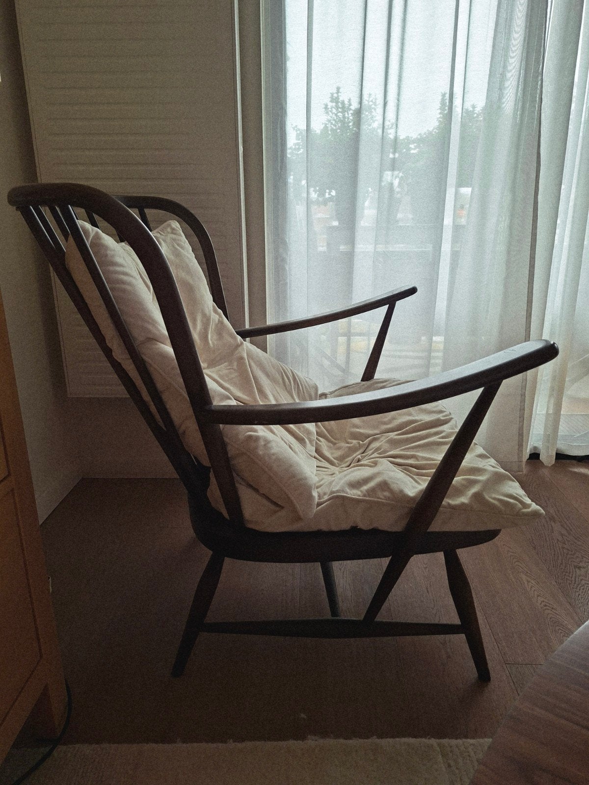 Vintage Ercol 477 Windsor High Back Easy Chair – Jaren '60, Huis en Inrichting, Ophalen