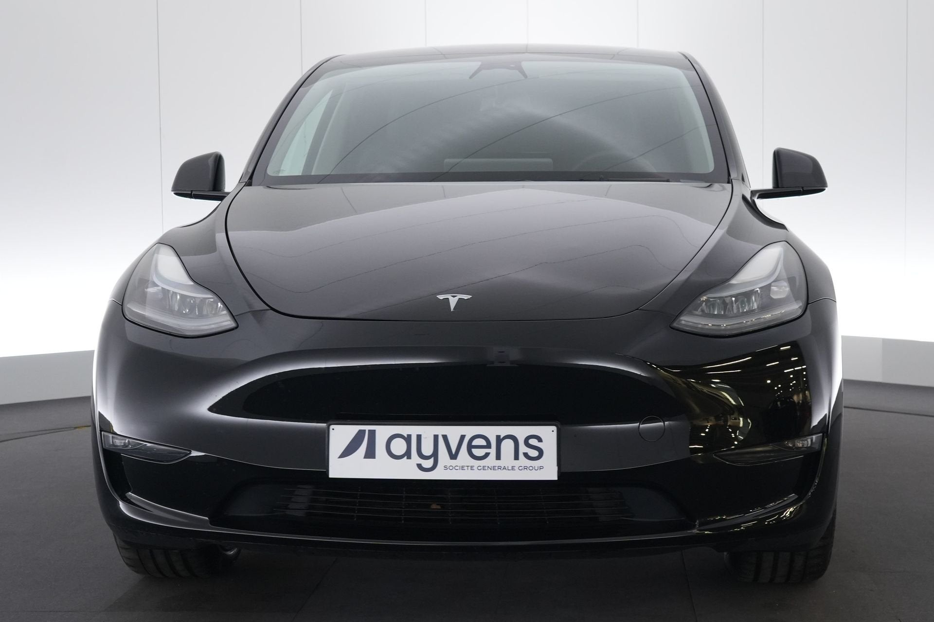 (2EDY075) TESLA MODEL Y, Auto's, Tesla, Zwart, Leder, 5 zetels, Onderhoudsboekje