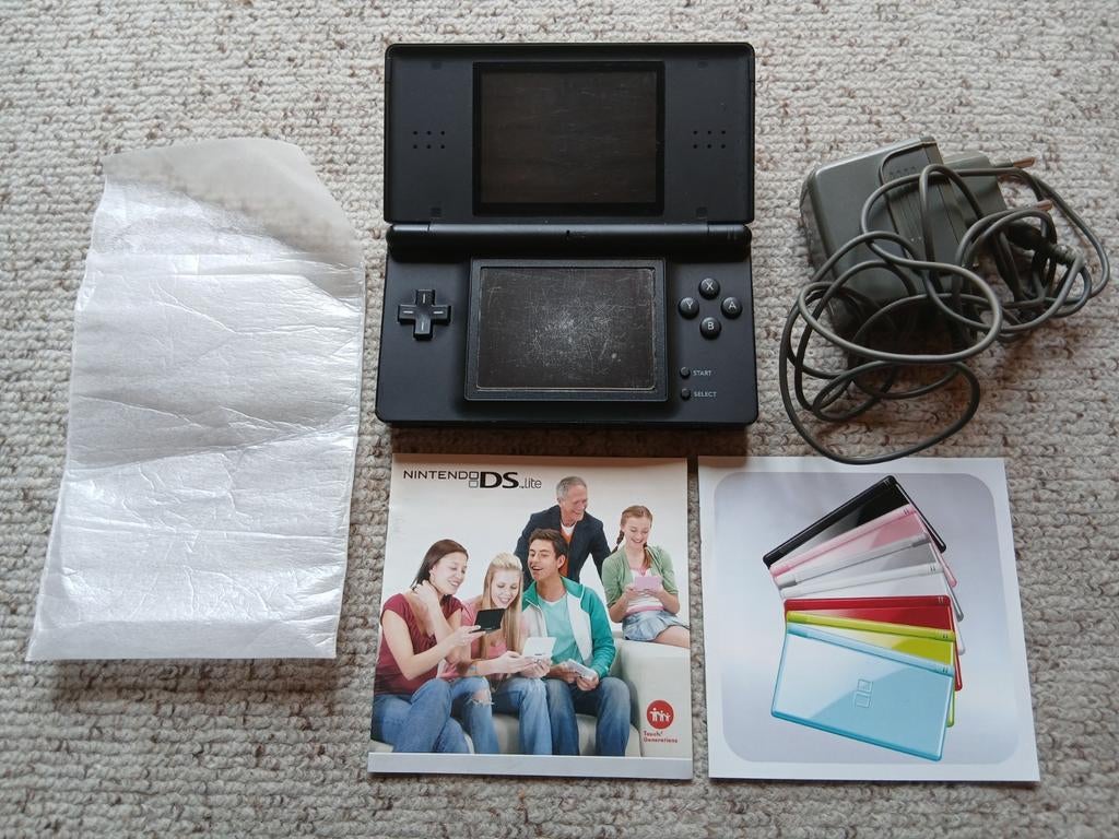 Nintendo DS Lite black, Consoles de jeu & Jeux vidéo, Consoles de jeu | Nintendo DS, Enlèvement ou Envoi, DS Lite