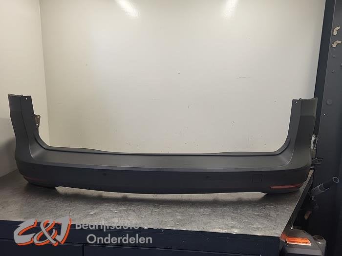Pare-chocs arrière d'un Volkswagen Caddy (KUNSTOF), Volkswagen, -, 3 mois de garantie, Utilisé