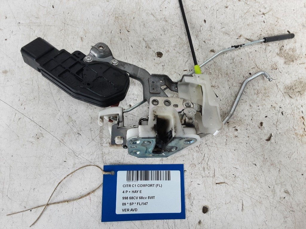 SERRURE DE PORTE AVANT DROITE Citroën C1 (01-2005/09-2014), Autos : Pièces & Accessoires, Utilisé, Avant, Citroën