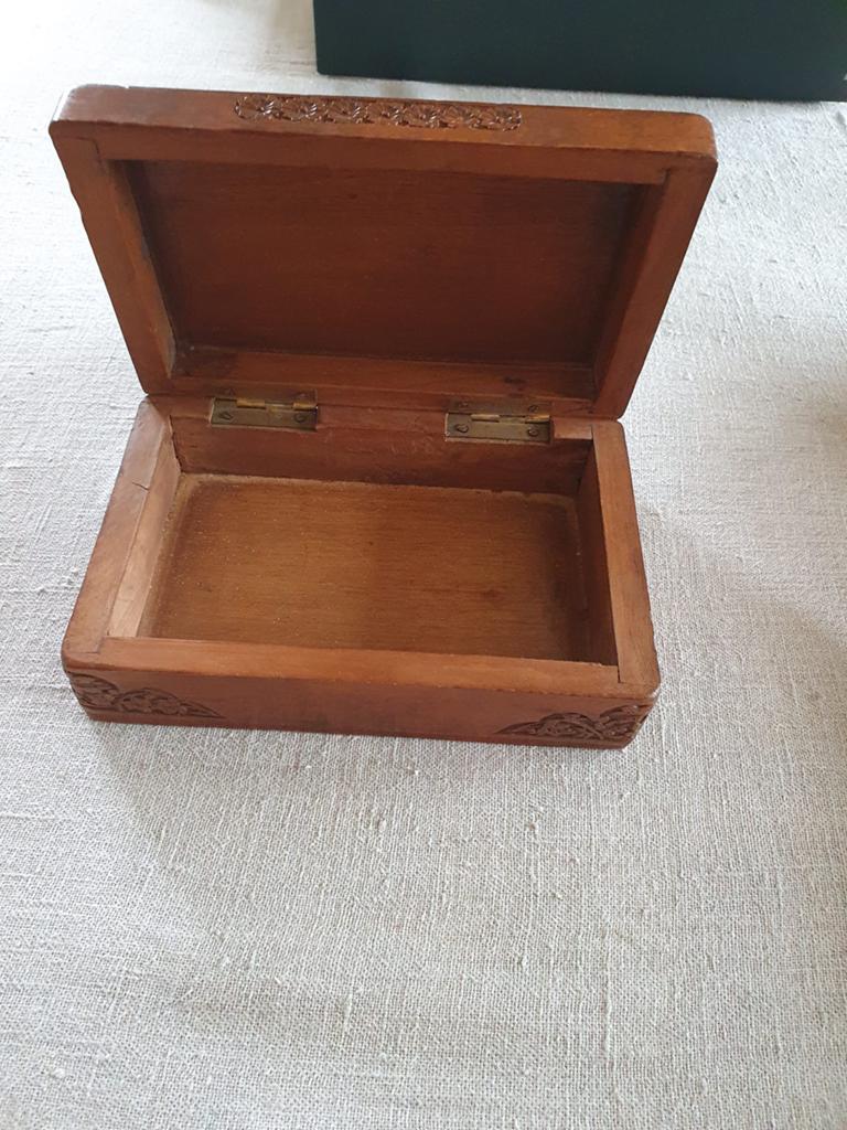 Antiek houten Juwelenkistje, Antiek en Kunst, Ophalen