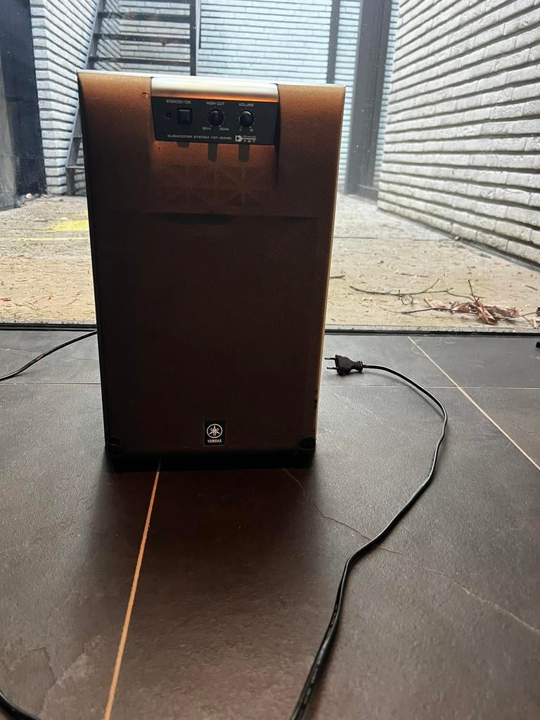 Yamaha subwoofer YST-SW45, Autres marques, Moins de 60 watts, Subwoofer, Comme neuf