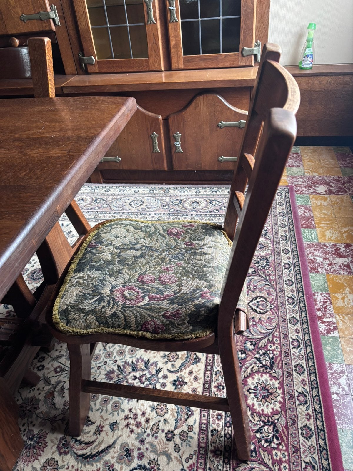 6 Houten stoelen, Antiek en Kunst, Ophalen