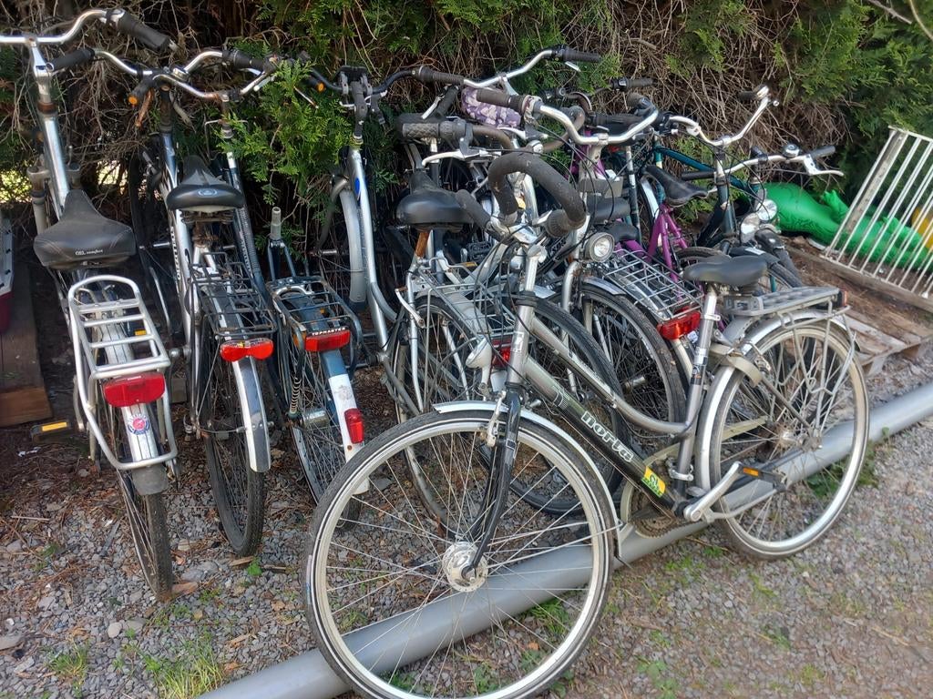 Lot fietsen voor opmaak, Ophalen