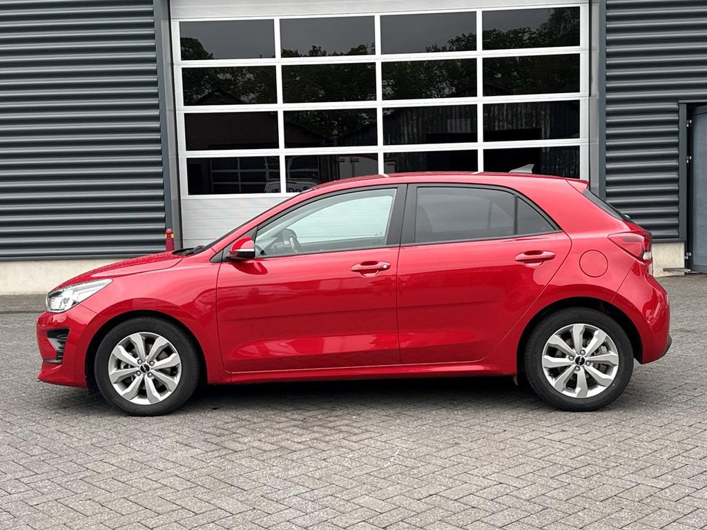 Kia Rio 1.0 T-GDi MHEV GT-Line, camera, navigatie, stuur ver, Autos, Rouge, 998 cm³, Euro 6, Entreprise