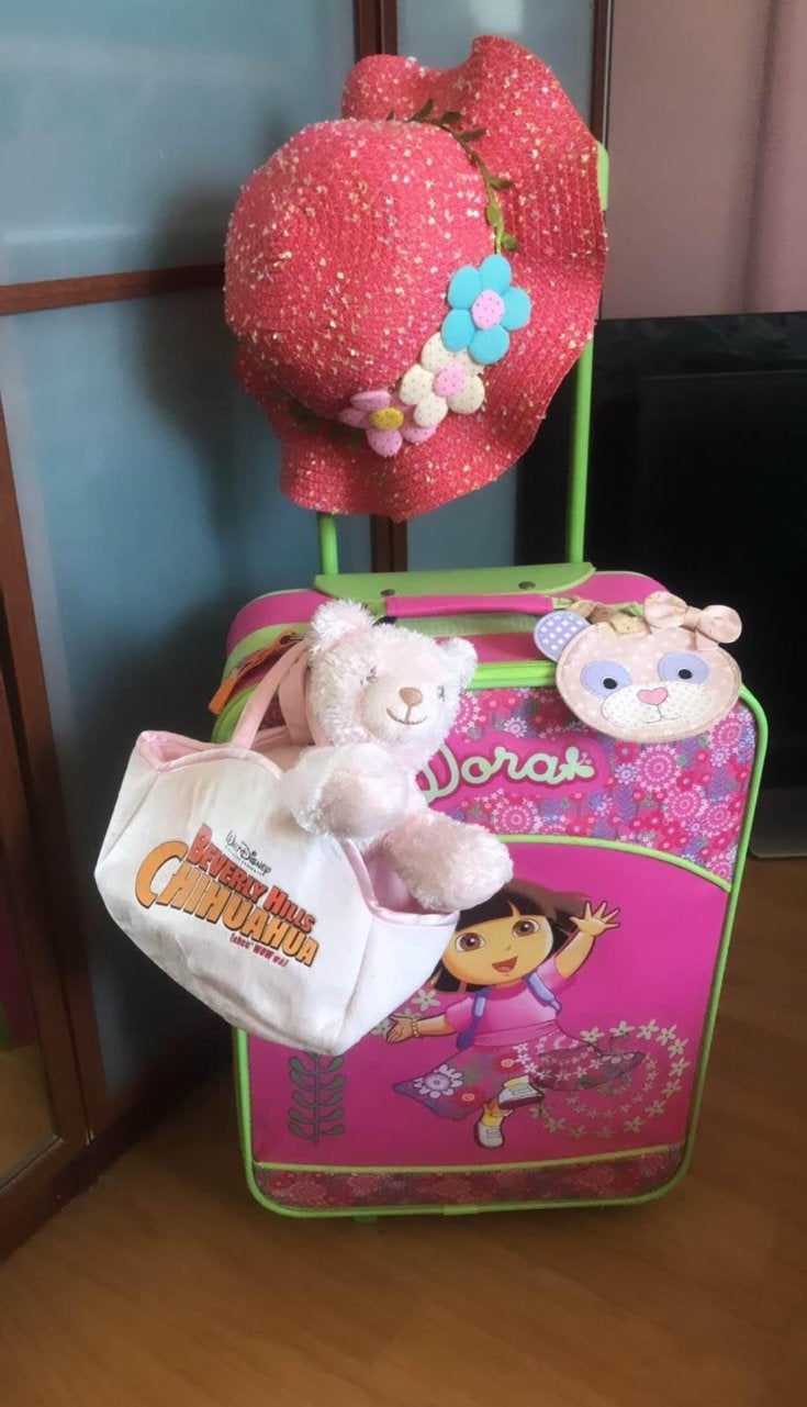 Valise enfant, Enlèvement, Utilisé