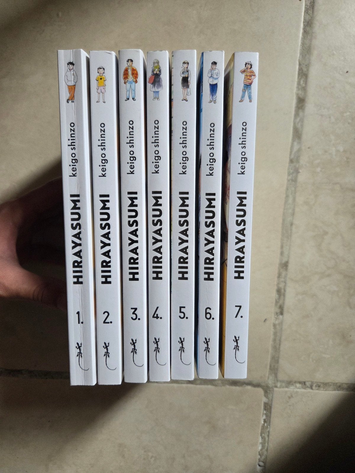 Manga Hirayasumi 7 tomes, Enlèvement ou Envoi