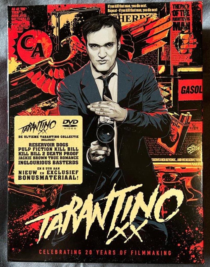 Quentin Tarantino Collection BOX DVD - uniek, Cd's en Dvd's, Dvd's | Actie, Boxset, Ophalen of Verzenden