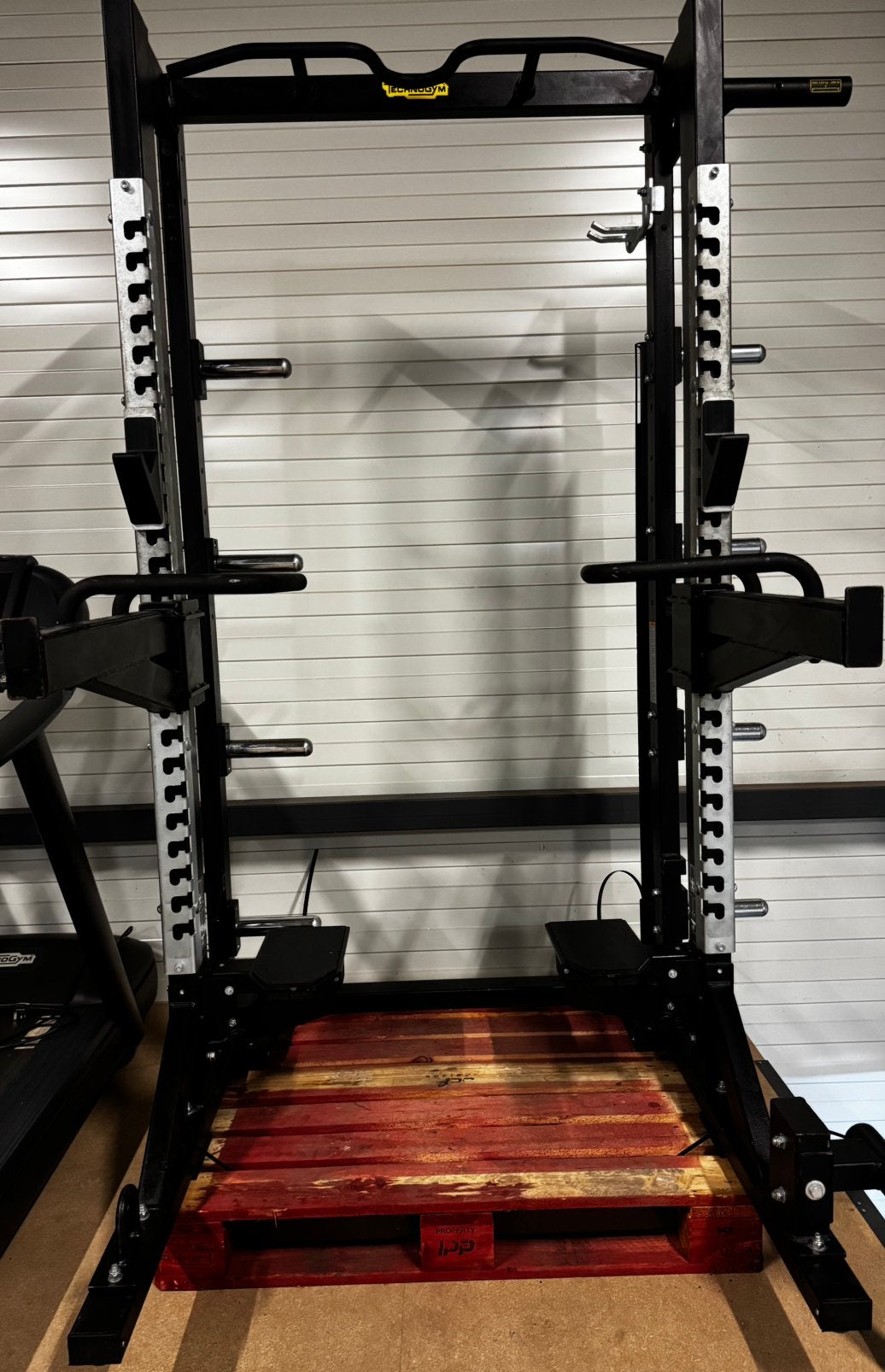 COMPLEET Technogym Pure Strength Olympic Half Rack Black, Sport en Fitness, Ophalen of Verzenden