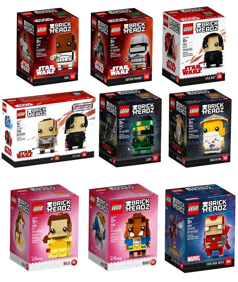 LEGO 41595 41596 41487 41488 41485 41486 41489 41498 41496, Verzenden, BrickHeadz, Lego, Nieuw