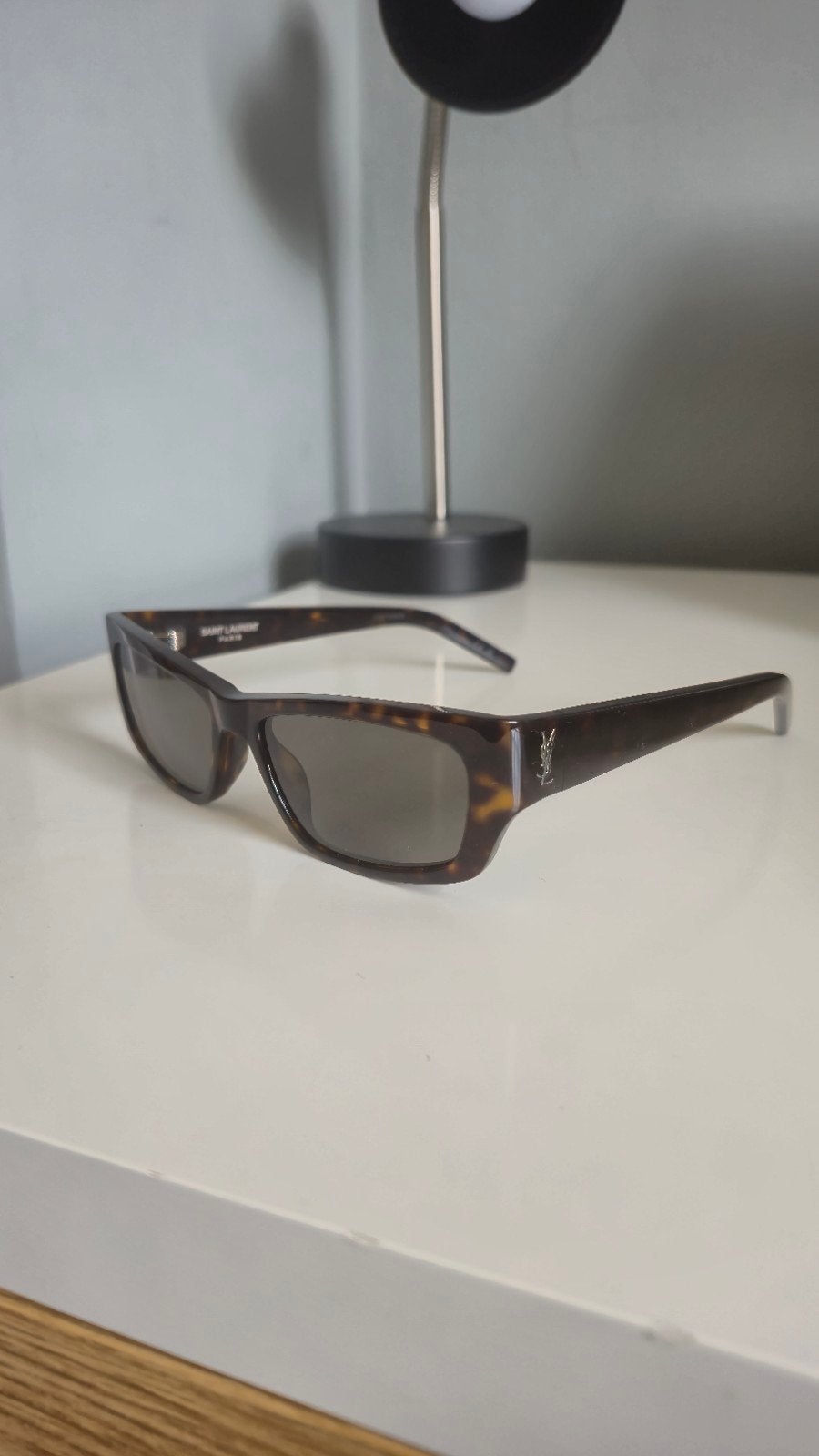 Lunettes de soleil YSL SL M182 Jazz, Autres marques, Enlèvement ou Envoi, Comme neuf, Brun