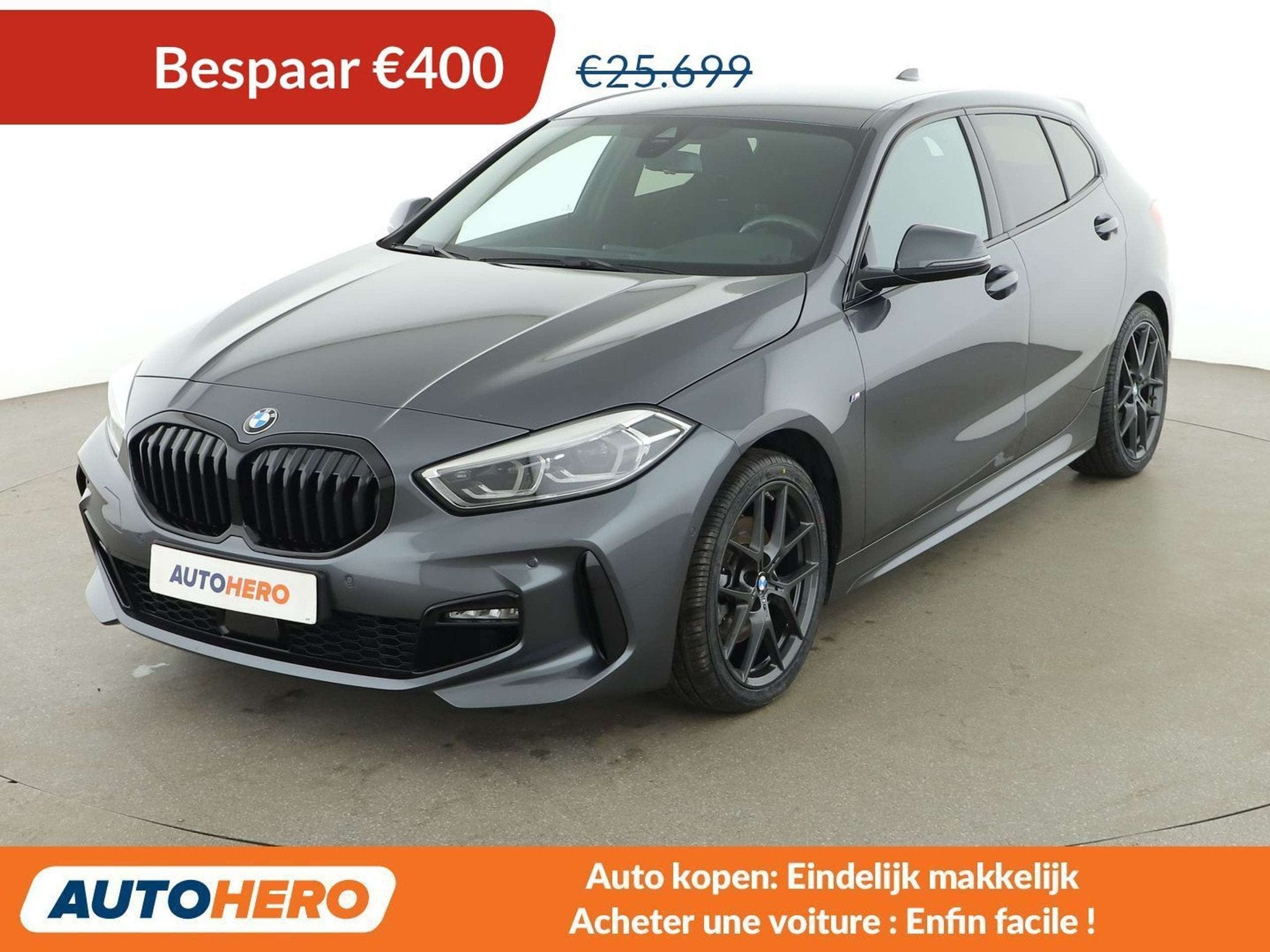BMW 1 Serie 118 118i M Sport (année de construction 2020), Autos, Argent ou Gris, Achat, Euro 6, https://public.car-pass.be/vhr/ed155da3-bf51-4503-8dce-a19211f7c5b4