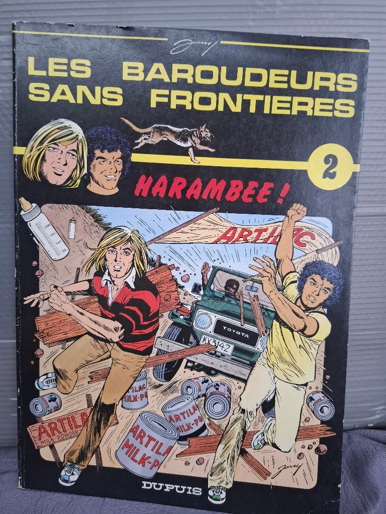 Backpackers Without Borders T2 Harambee! Jarry EO 1984, Boeken, Stripverhalen, Ophalen