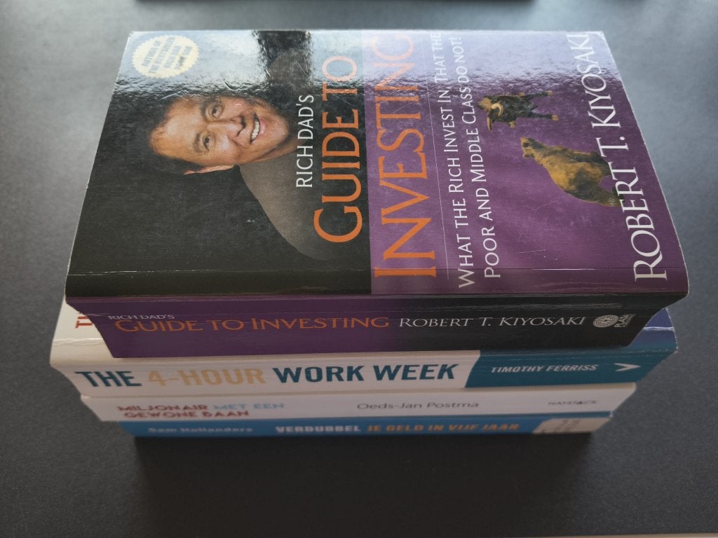 4 Boeken over beleggen, Ophalen of Verzenden, Gelezen, Geld en Beleggen