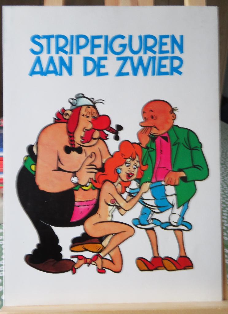 Stripfiguren aan de zwier parodie, Boeken, Stripverhalen, Ophalen of Verzenden, Nieuw