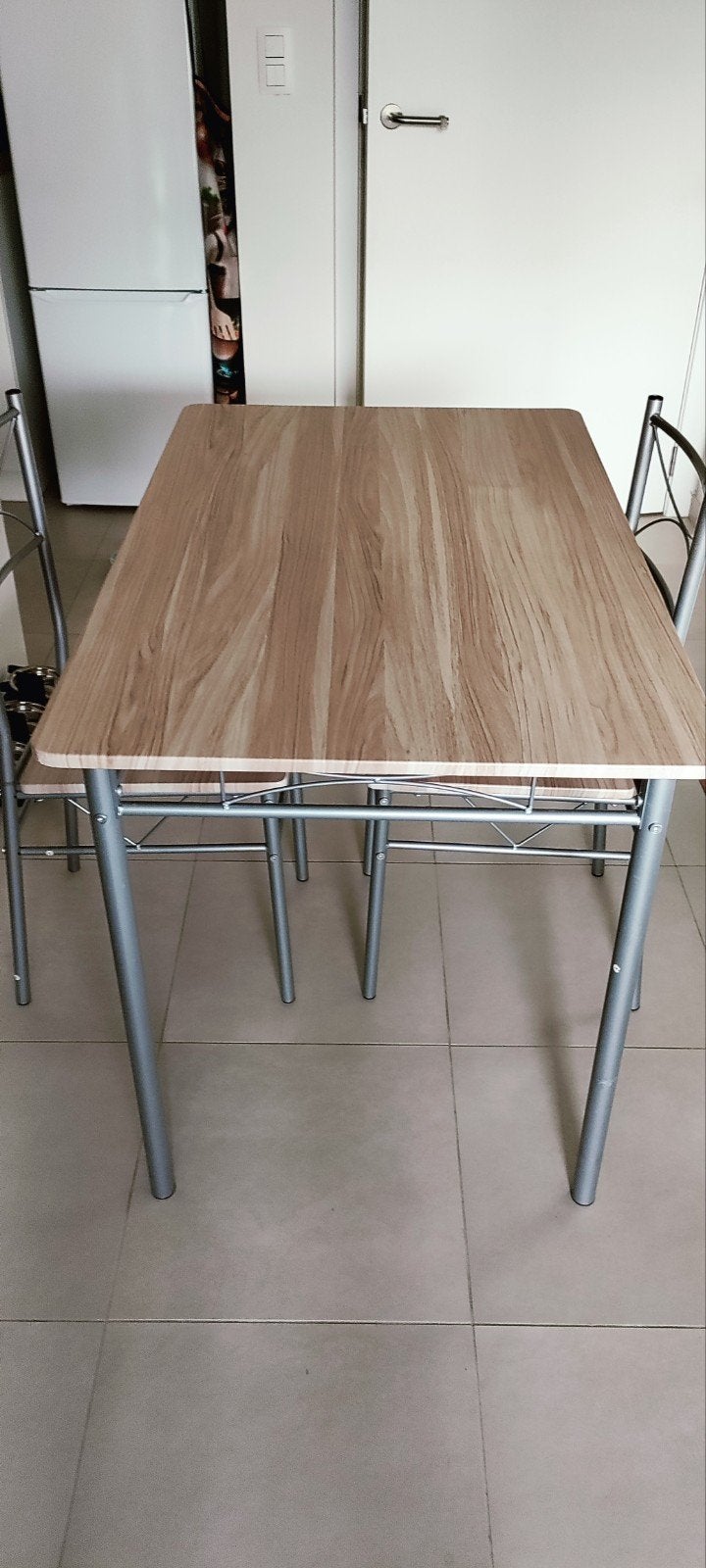 keukentafel met 4 stoelen, Ophalen