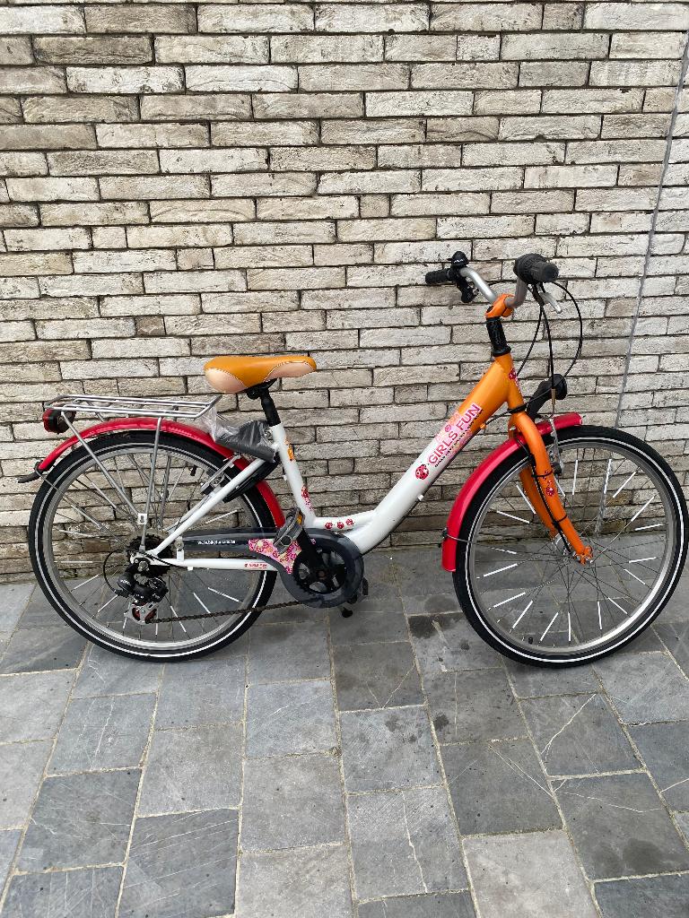 Kinderfiets, Fietsen en Brommers, Ophalen, 24 inch, Versnellingen, Zo goed als nieuw
