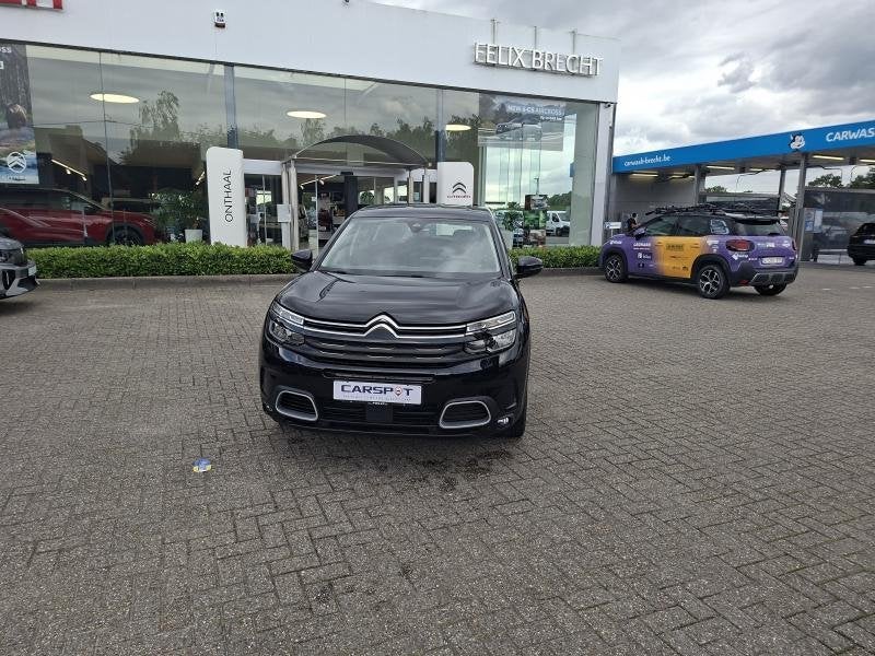 Citroen C5 Aircross Life beschikb 26/6/2026, Auto's, Automaat, 1199 cc, Zwart, https://public.car-pass.be/vhr/c71f8a61-cd66-4227-917a-e505c21c55b1