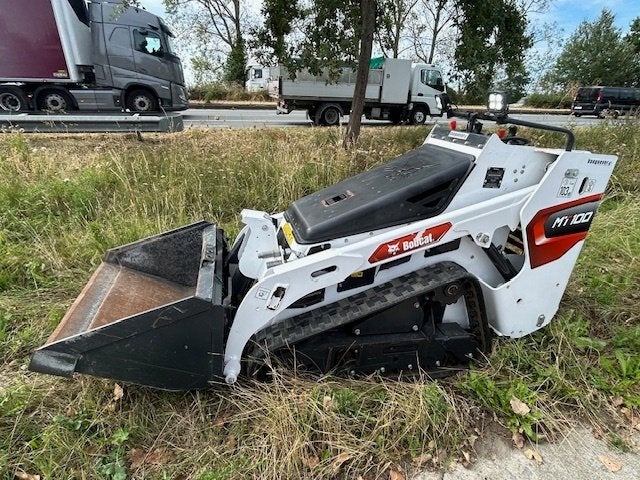 Chargeur sur chenilles compact Bobcat MT100, Enlèvement, Bulldozer