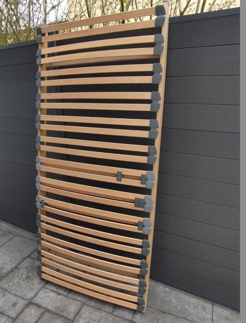 Bed bestaande uit 1 ergoboxspring&comfortzone op 90/200 voet, Ophalen, Zo goed als nieuw