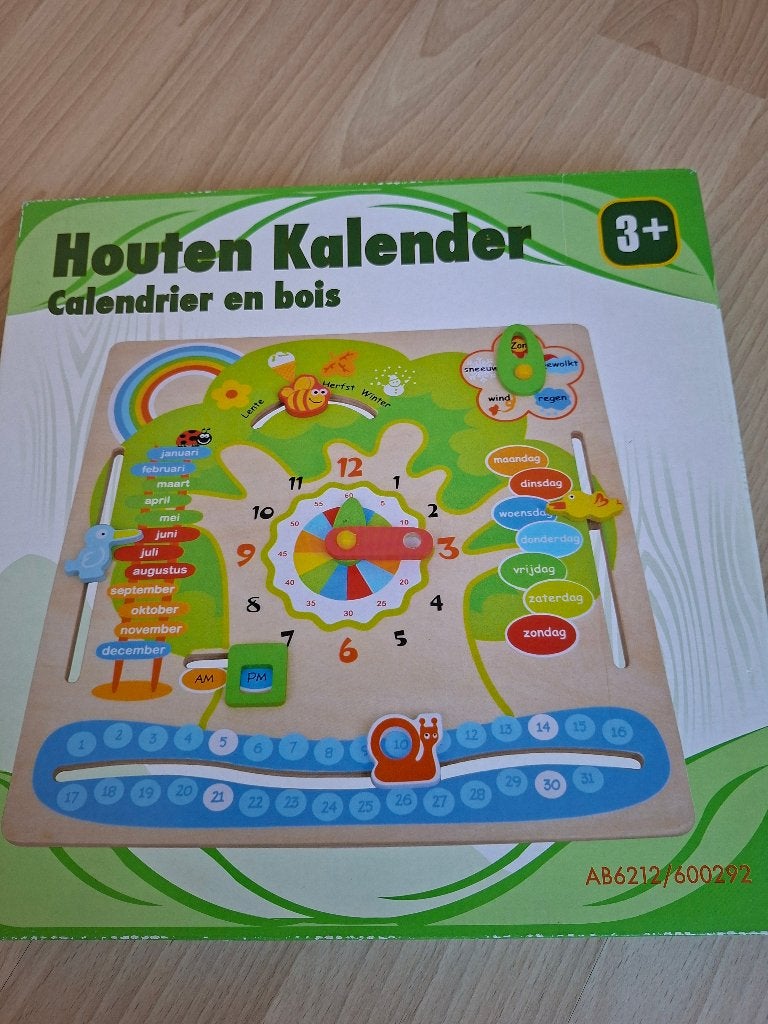 Houten kalender, Enlèvement ou Envoi