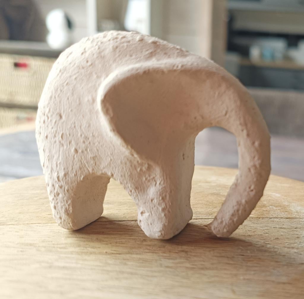 Olifant als decoratie, Enlèvement ou Envoi, Comme neuf, Animal sauvage, Statue ou Figurine