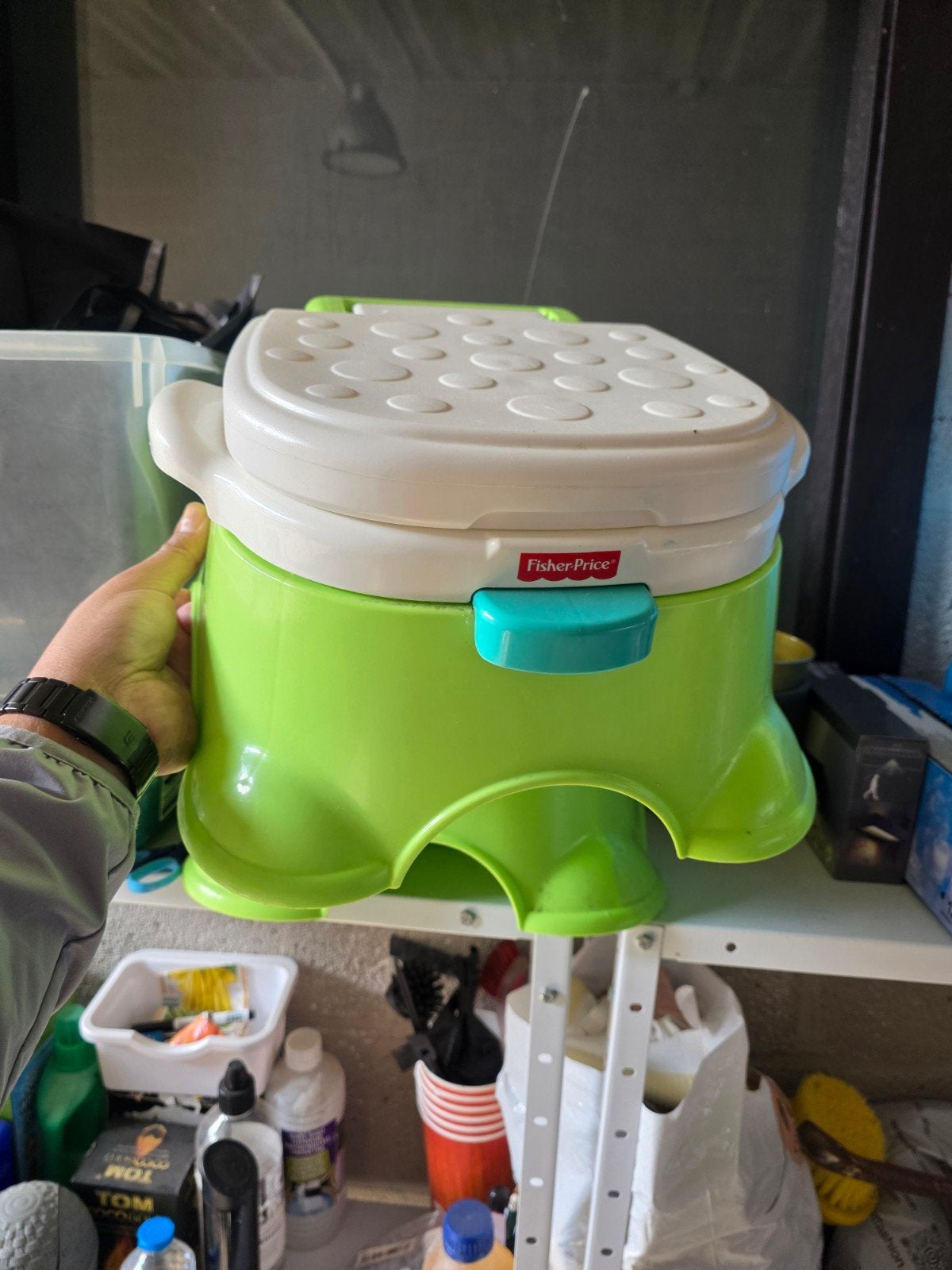 Fisher-Price potje met geluid, Hobby en Vrije tijd, Ophalen of Verzenden