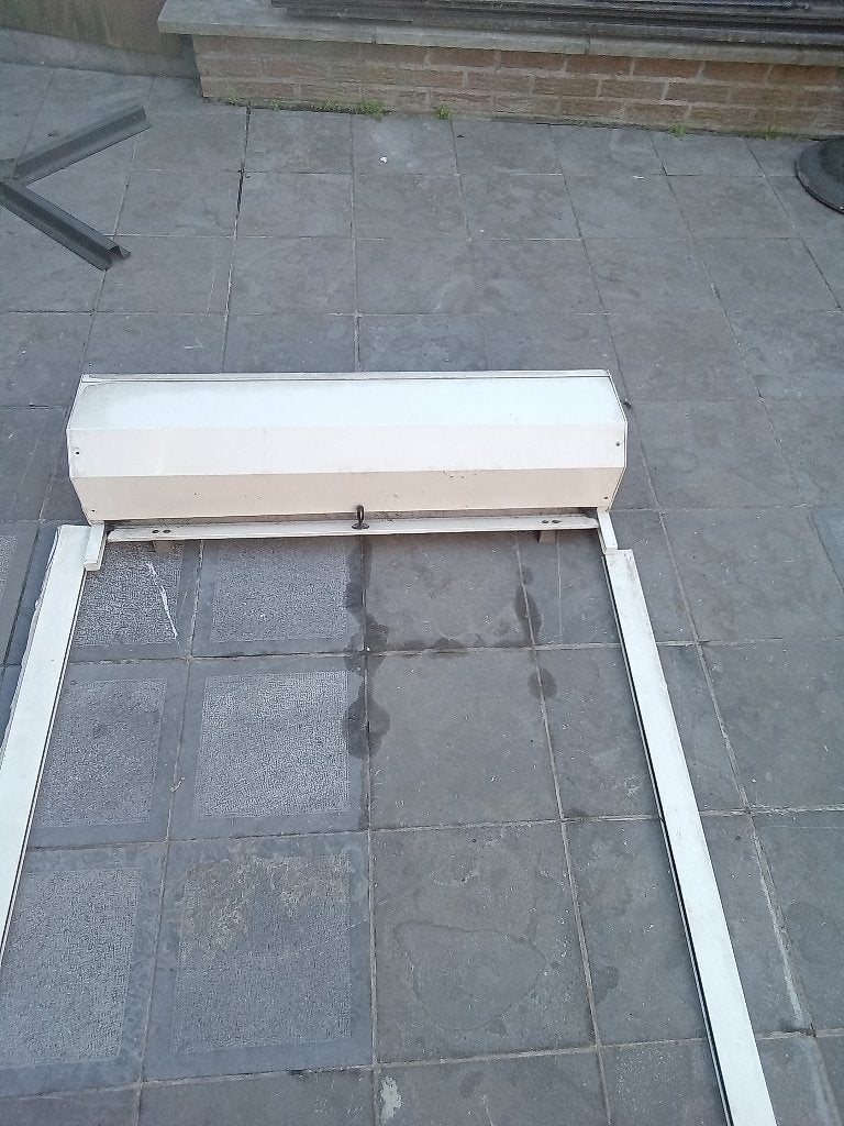 Volet, Bricolage & Construction, Enlèvement, Utilisé, Blanc, 200 cm ou plus