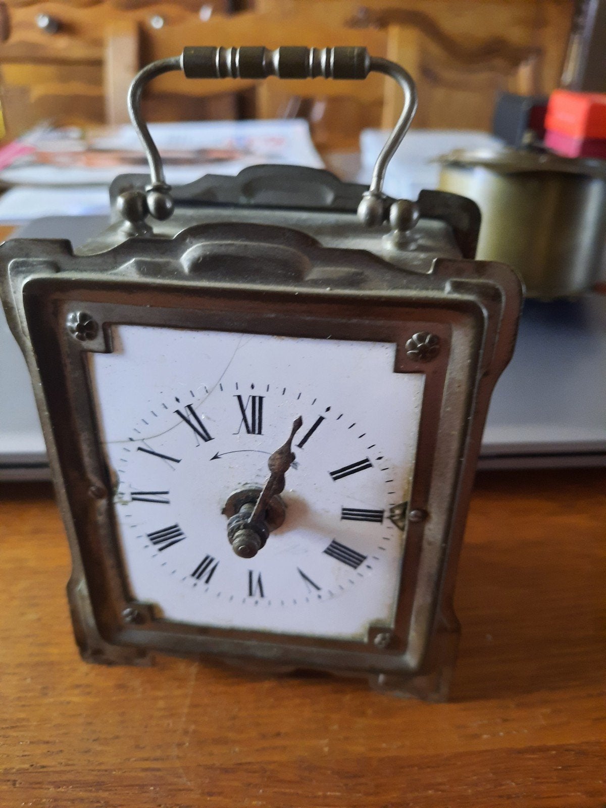 Pendulette d officier fin 19 ème siecle, Enlèvement ou Envoi