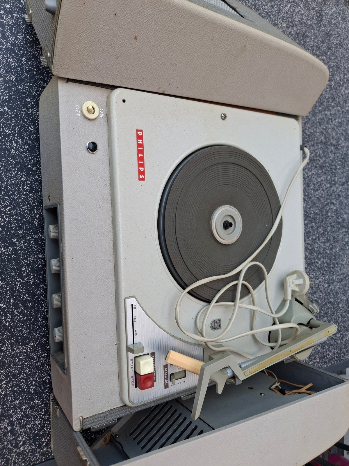 Platenspeler philips AG 9125, TV, Hi-fi & Vidéo, Enlèvement, Tourne-disque, Philips