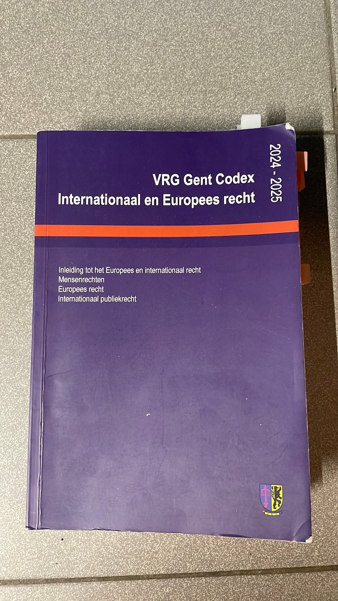 VRG Gent Codex Internationaal en Europees recht, Boeken, Ophalen of Verzenden