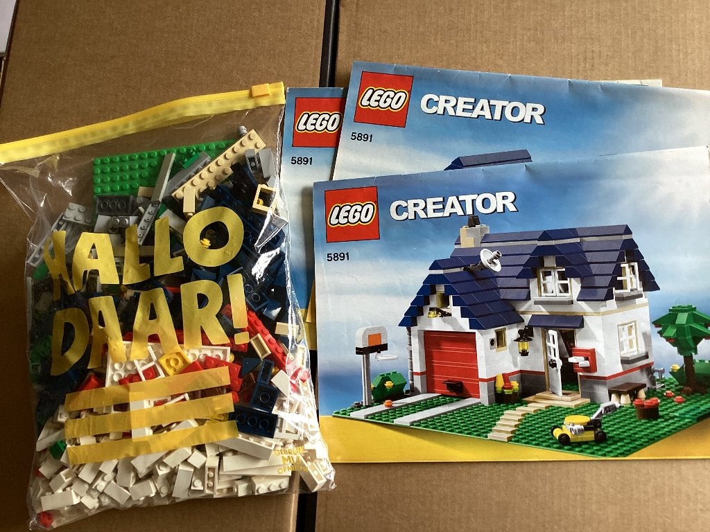 Lego creator huis, Lego, Compleet, Ophalen of Verzenden, Zo goed als nieuw