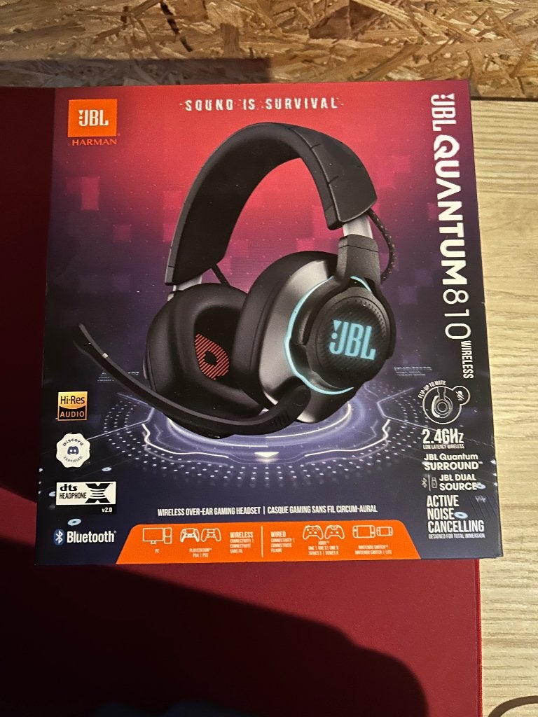 Quantum 810 koptelefoon, Audio, Tv en Foto, Ophalen, Gaming, JBL, Draadloos